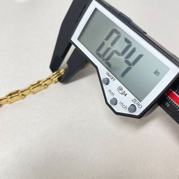 Napier Triple Link‎ Chain Bracelet Gold-Tone Marked Vintage Classic 7.5" - Picture 7 of 11